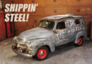 SHIPPIN’ STEEL – JOHN LEGGETT 1954 CHEVY PANEL DELIVERY