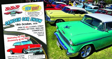 CAMDEN CAR SHOW HEADS TO NEW VENUE